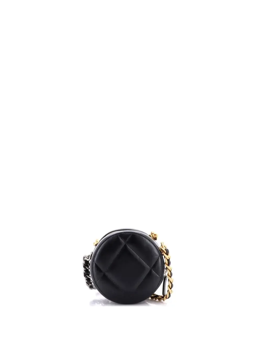 Chanel 19 Round Clutch With Chain #254491C26B